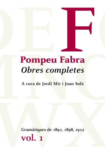 Gramàtiques de 1891, 1898, 1912 | 9788484377962 | Fabra, Pompeu | Llibres.cat | Llibreria online en català | La Impossible Llibreters Barcelona