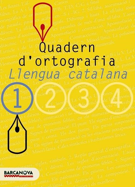 QUADERN D'ORTOGRAFIA LLENGUA CATALANA 1 ESO | 9788448917104 | CLOTA GARCIA, DOLORS | Llibres.cat | Llibreria online en català | La Impossible Llibreters Barcelona