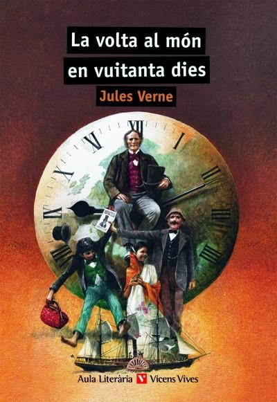 VOLTA AL MON EN VUITANTA DIES, LA (AULA LITERATURA) | 9788431662943 | VERNE, JULES | Llibres.cat | Llibreria online en català | La Impossible Llibreters Barcelona