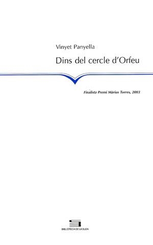 Dins del cercle d'Orfeu | 9788497791366 | Panyella, Vinyet | Llibres.cat | Llibreria online en català | La Impossible Llibreters Barcelona