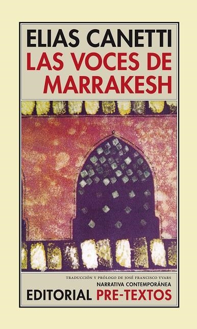 VOCES DE MARRAKESH, LAS | 9788481914313 | CANETTI, ELIAS | Llibres.cat | Llibreria online en català | La Impossible Llibreters Barcelona