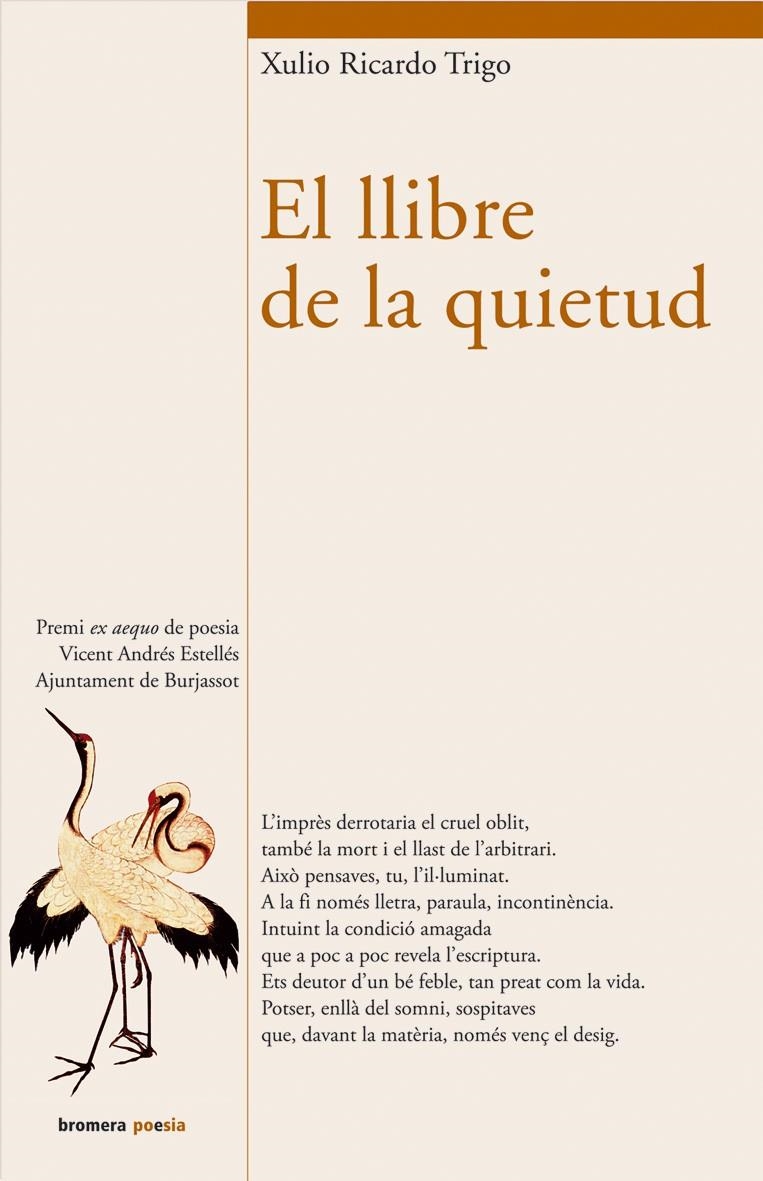 El llibre de la quietud | 9788476607039 | Ricardo Trigo, Xulio | Llibres.cat | Llibreria online en català | La Impossible Llibreters Barcelona