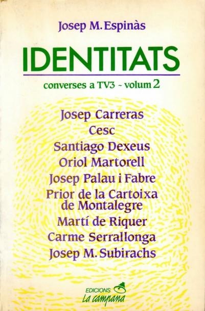 Identitats/2 | 9788486491024 | Espinàs, Josep Maria | Llibres.cat | Llibreria online en català | La Impossible Llibreters Barcelona