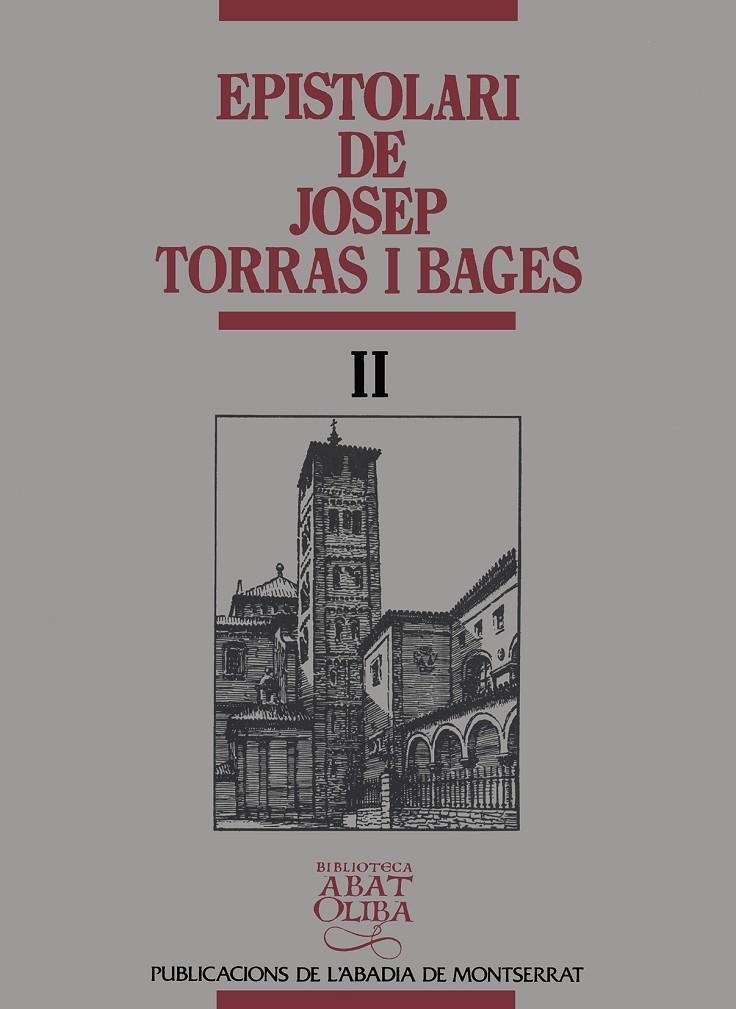 Epistolari de Josep Torras i Bages, vol. II | 9788478266777 | Medina, Jaume | Llibres.cat | Llibreria online en català | La Impossible Llibreters Barcelona