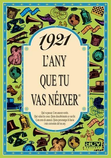 1921 L'any que tu vas néixer | 9788488907066 | Autors diversos | Llibres.cat | Llibreria online en català | La Impossible Llibreters Barcelona