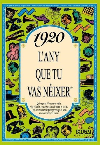 1920 L'any que tu vas néixer | 9788488907059 | Autors diversos | Llibres.cat | Llibreria online en català | La Impossible Llibreters Barcelona