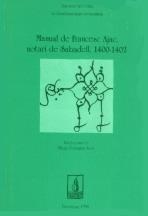 Manual de Francesc Ajac, notari de Sabadell, 1400-1402 | 9788479355562 | Forrellad Solà, Miquel | Llibres.cat | Llibreria online en català | La Impossible Llibreters Barcelona