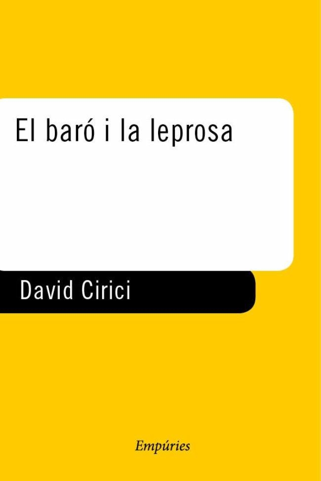 El baró i la leprosa | 9788475966571 | Cirici, David | Llibres.cat | Llibreria online en català | La Impossible Llibreters Barcelona