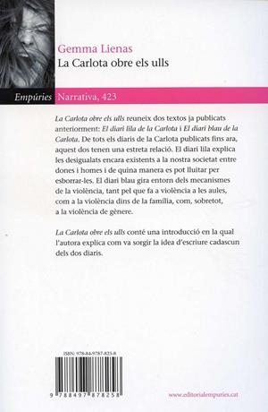 La Carlota obre els ulls. El diari lila i el diari blau de la Carlota | 9788497878258 | Gemma Lienas | Llibres.cat | Llibreria online en català | La Impossible Llibreters Barcelona