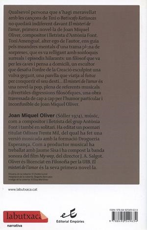 El misteri de l'amor | 9788492549634 | Oliver, Joan Miquel  | Llibres.cat | Llibreria online en català | La Impossible Llibreters Barcelona