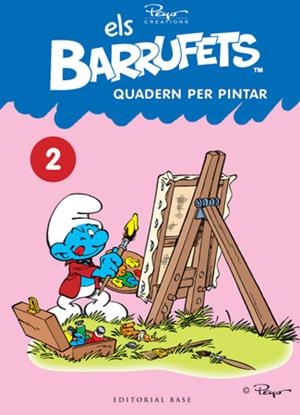 Els barrufets. Quadern per pintar 2 | 9788415267058 | Peyo | Llibres.cat | Llibreria online en català | La Impossible Llibreters Barcelona