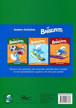 Quadern d´activitats. Els Barrufets. El futbol | 9788415267836 | Peyo | Llibres.cat | Llibreria online en català | La Impossible Llibreters Barcelona