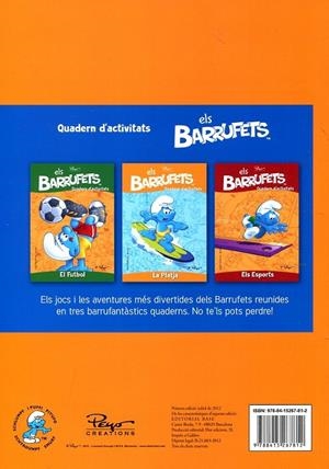 Quadern d´activitats. Els Barrufets. Els esports | 9788415267812 | Peyo | Llibres.cat | Llibreria online en català | La Impossible Llibreters Barcelona