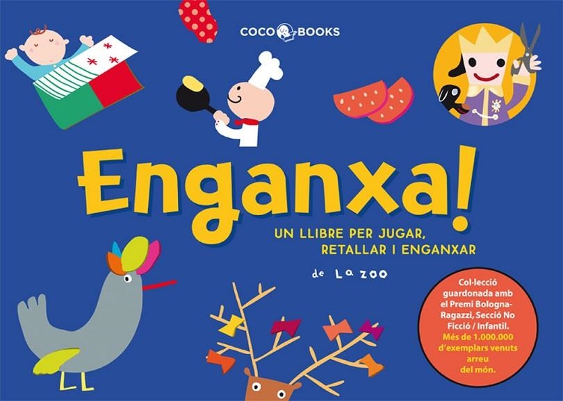 Enganxa! Un llibre per jugar, retallar i enganxar | 9788493512774 | la zoo | Llibres.cat | Llibreria online en català | La Impossible Llibreters Barcelona