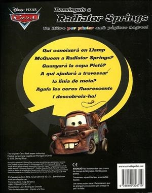 Benvinguts a Radiator Springs. Un llibre per pintar amb pàgines negres! | 9788499326719 | Diversos | Llibres.cat | Llibreria online en català | La Impossible Llibreters Barcelona