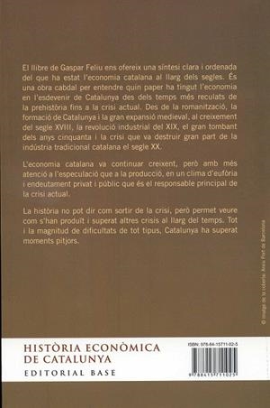 Història econòmica de Catalunya | 9788415711025 | Feliu Monfort, Gaspar | Llibres.cat | Llibreria online en català | La Impossible Llibreters Barcelona