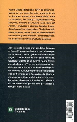 Galceran, l'heroi de la guerra negra | 9788484373247 | Cabré, Jaume | Llibres.cat | Llibreria online en català | La Impossible Llibreters Barcelona