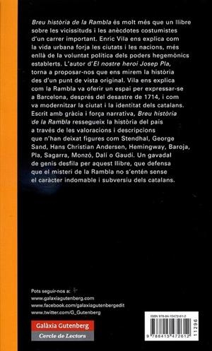 Breu història de la Rambla | 9788415472612 | Vila, Enric | Llibres.cat | Llibreria online en català | La Impossible Llibreters Barcelona