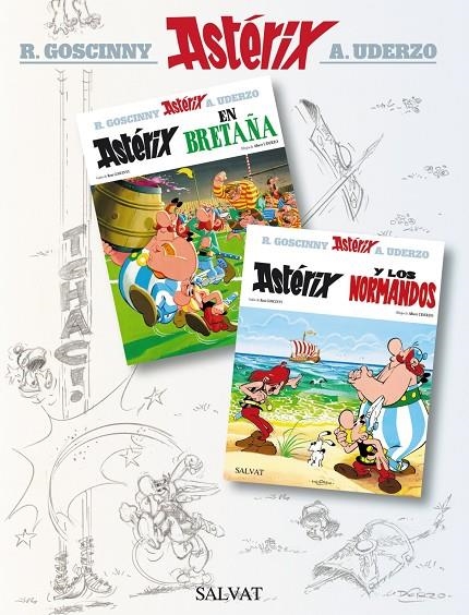 ASTÉRIX EN BRETAÑA Y ASTÉRIX Y LOS NORMANDOS. ÁLBUM DOBLE | 9788421688601 | GOSCINNY, RENÉ | Llibres.cat | Llibreria online en català | La Impossible Llibreters Barcelona