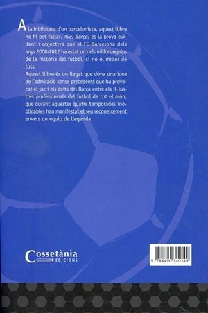 Ave, Barça! | 9788490340349 | Beumala, Joan | Llibres.cat | Llibreria online en català | La Impossible Llibreters Barcelona