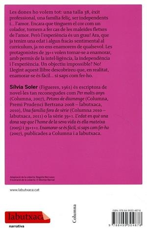 39+1+1. Enamorar-se és fàcil, si saps com fer-ho | 9788499304878 | Soler, Sílvia | Llibres.cat | Llibreria online en català | La Impossible Llibreters Barcelona