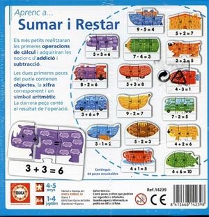 Joc Aprenc a .... Sumar i restar | 8412668142398 | Llibres.cat | Llibreria online en català | La Impossible Llibreters Barcelona