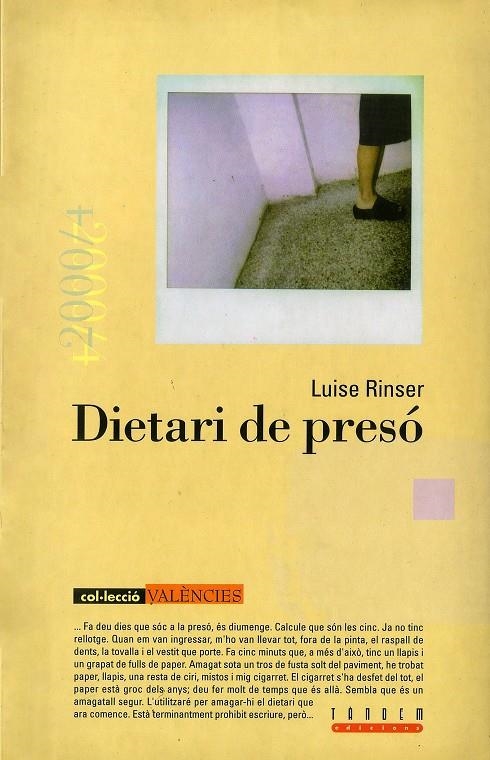 Dietari de presó | 9788481313208 | Rinser, Luise | Llibres.cat | Llibreria online en català | La Impossible Llibreters Barcelona