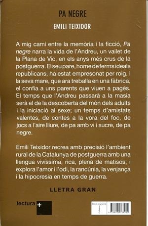 Pa negre | 9788429768992 | Teixidor, Emili | Llibres.cat | Llibreria online en català | La Impossible Llibreters Barcelona