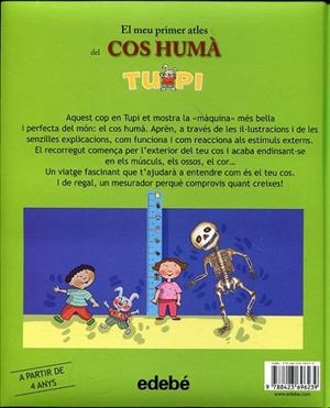 El meu primer atles del cos humà | 9788423696239 | Edebé, Obra Colectiva | Llibres.cat | Llibreria online en català | La Impossible Llibreters Barcelona