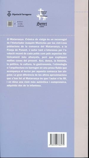 El Matarranya. Crònica de viatge | 9788496786479 | Montclús, Joaquim | Llibres.cat | Llibreria online en català | La Impossible Llibreters Barcelona