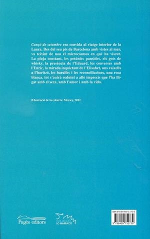 Cançó de setembre | 9788499752730 | Sabaté Vilagrasa, Alba | Llibres.cat | Llibreria online en català | La Impossible Llibreters Barcelona