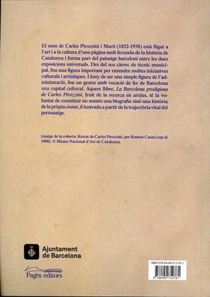 La Barcelona prodigiosa de Carles Pirozzini (1852-1938) | 9788499752761 | Ojuel Solsona, Maria | Llibres.cat | Llibreria online en català | La Impossible Llibreters Barcelona