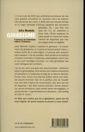 Gihadisme | 9788415695035 | Montoto Manent, Jofre | Llibres.cat | Llibreria online en català | La Impossible Llibreters Barcelona