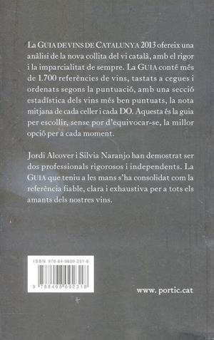 Guia de vins de Catalunya 2013 | 9788498092318 | Alcover, Jordi ; Naranjo, Sílvia | Llibres.cat | Llibreria online en català | La Impossible Llibreters Barcelona