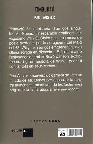 Timbuktú | 9788429767551 | Auster, Paul | Llibres.cat | Llibreria online en català | La Impossible Llibreters Barcelona