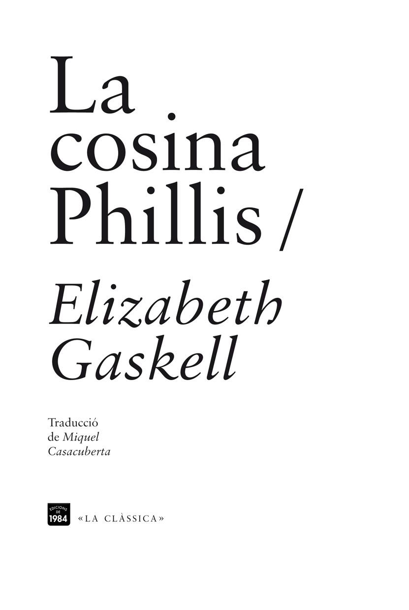 La cosina Phillis | 9788492440931 | Gaskell, Elizabeth | Llibres.cat | Llibreria online en català | La Impossible Llibreters Barcelona