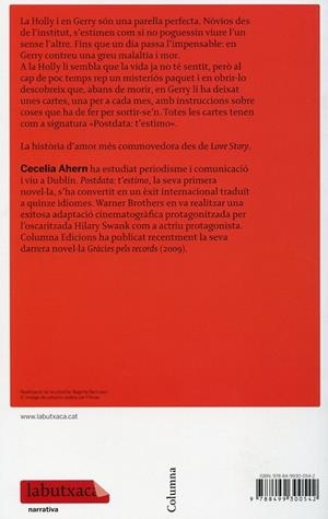 Postdata: t'estimo. El veritable amor és per sempre. | 9788499300542 | Ahern, Cecelia | Llibres.cat | Llibreria online en català | La Impossible Llibreters Barcelona