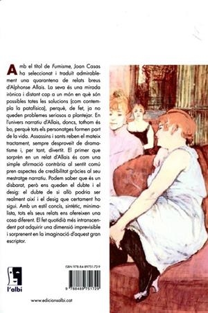 Fumisme | 9788489751729 | Allais, Alphonse | Llibres.cat | Llibreria online en català | La Impossible Llibreters Barcelona