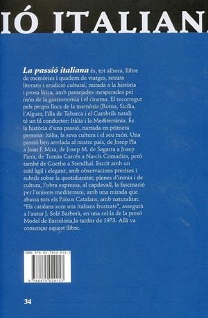 La passió italiana | 9788475029153 | Carod-Rovira, Josep-Lluís | Llibres.cat | Llibreria online en català | La Impossible Llibreters Barcelona