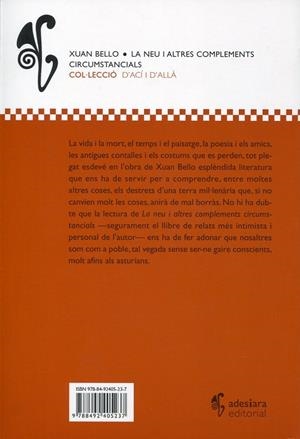 La neu i altres complements circumstancials | 9788492405237 | Bello, Xuan | Llibres.cat | Llibreria online en català | La Impossible Llibreters Barcelona