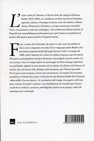 L'estret camí de l'interior | 9788492440955 | Basho, Matsuo | Llibres.cat | Llibreria online en català | La Impossible Llibreters Barcelona