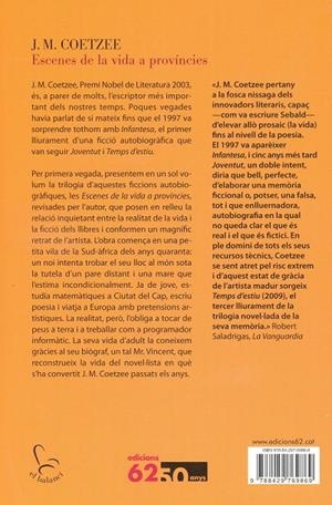 Escenes de la vida a províncies  | 9788429769869 | Coetzee, John Maxwell | Llibres.cat | Llibreria online en català | La Impossible Llibreters Barcelona