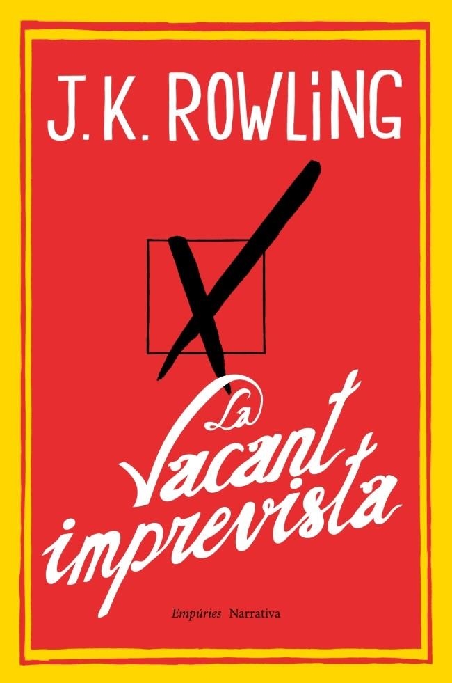 La vacant imprevista | 9788497878173 | Rowling, J.K. | Llibres.cat | Llibreria online en català | La Impossible Llibreters Barcelona