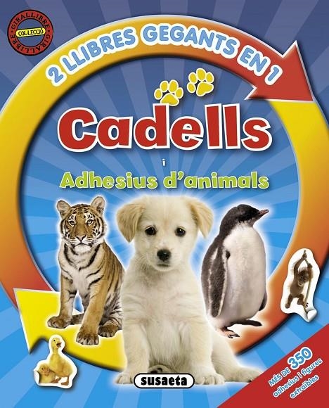 Cadells i adhesius d'animals (2 llibres en 1) | 9788467715958 | Susaeta, Equipo | Llibres.cat | Llibreria online en català | La Impossible Llibreters Barcelona