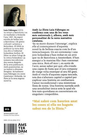 La llista | 9788492941070 | Fàbregas, Laia | Llibres.cat | Llibreria online en català | La Impossible Llibreters Barcelona