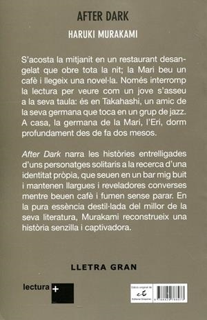 After Dark LECTURA PLUS | 9788429768473 | Murakami, Haruki | Llibres.cat | Llibreria online en català | La Impossible Llibreters Barcelona