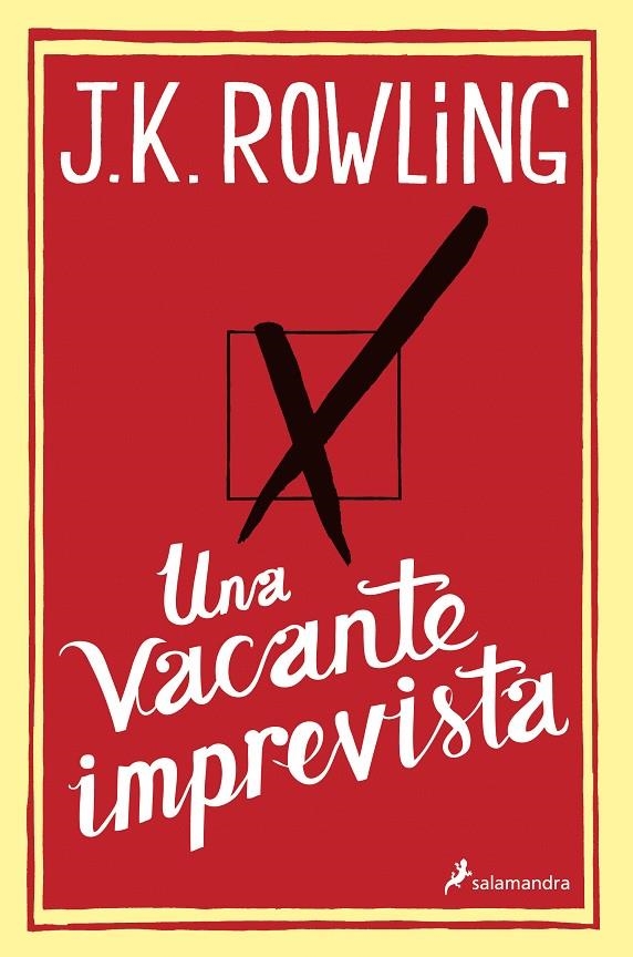 Una vacante imprevista | 9788498384925 | Rowling, J.F. | Llibres.cat | Llibreria online en català | La Impossible Llibreters Barcelona