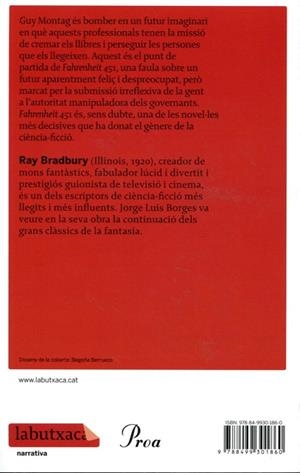 Fahrenheit 451 | 9788499301860 | Bradbyry, Ray | Llibres.cat | Llibreria online en català | La Impossible Llibreters Barcelona