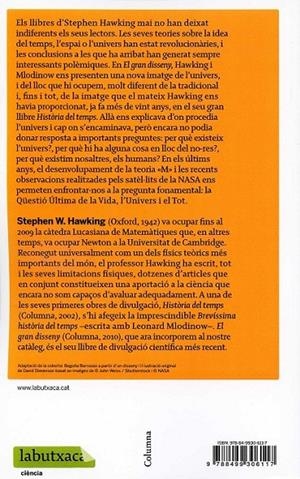 El gran disseny | 9788499306117 | Hawking, S. W. / Mlodinow, Leonard | Llibres.cat | Llibreria online en català | La Impossible Llibreters Barcelona