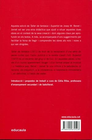 Taller de fantasia. Supertot | 9788492672523 | Benet i Jornet, Josep M. | Llibres.cat | Llibreria online en català | La Impossible Llibreters Barcelona